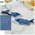 thumbnail image 3 of 2 Ceramic Chopstick Stand, Shaped Chopstick Rack, Flatware Holder for Home Kitchen, 3 of 6