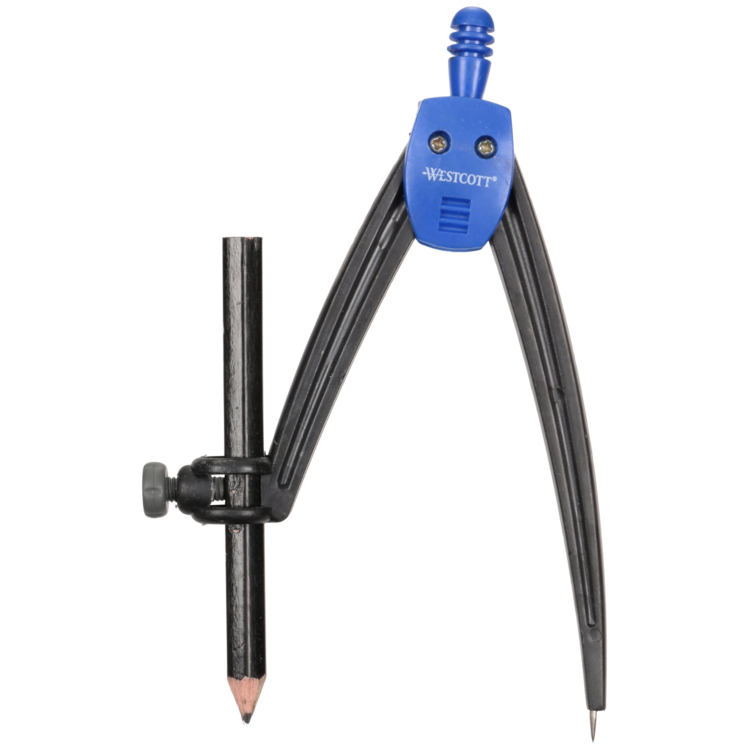 Westcott Plastic Compass With Wooden Pencil Included