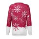 thumbnail image 5 of Mujeres moda cuello redondo Navidad manga larga Tops blusa pulóver sudadera Fridja  fksj1346, 5 of 5