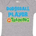 thumbnail image 4 of Inktastic Dodgeball Player in Training Boys or Girls Baby Bodysuit, 4 of 5