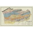 thumbnail image 2 of Boyd 18x13 Black Ornate Wood Framed with Double Matting Museum Art Print Titled - Wythe County Virginia - Boyd 1890, 2 of 4