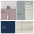 thumbnail image 4 of MOOD Mini Blinds | 38 inch blinds for windows | 1" Cordless Vinyl Window Treatment | Alabaster White | 38 x 60, 4 of 7