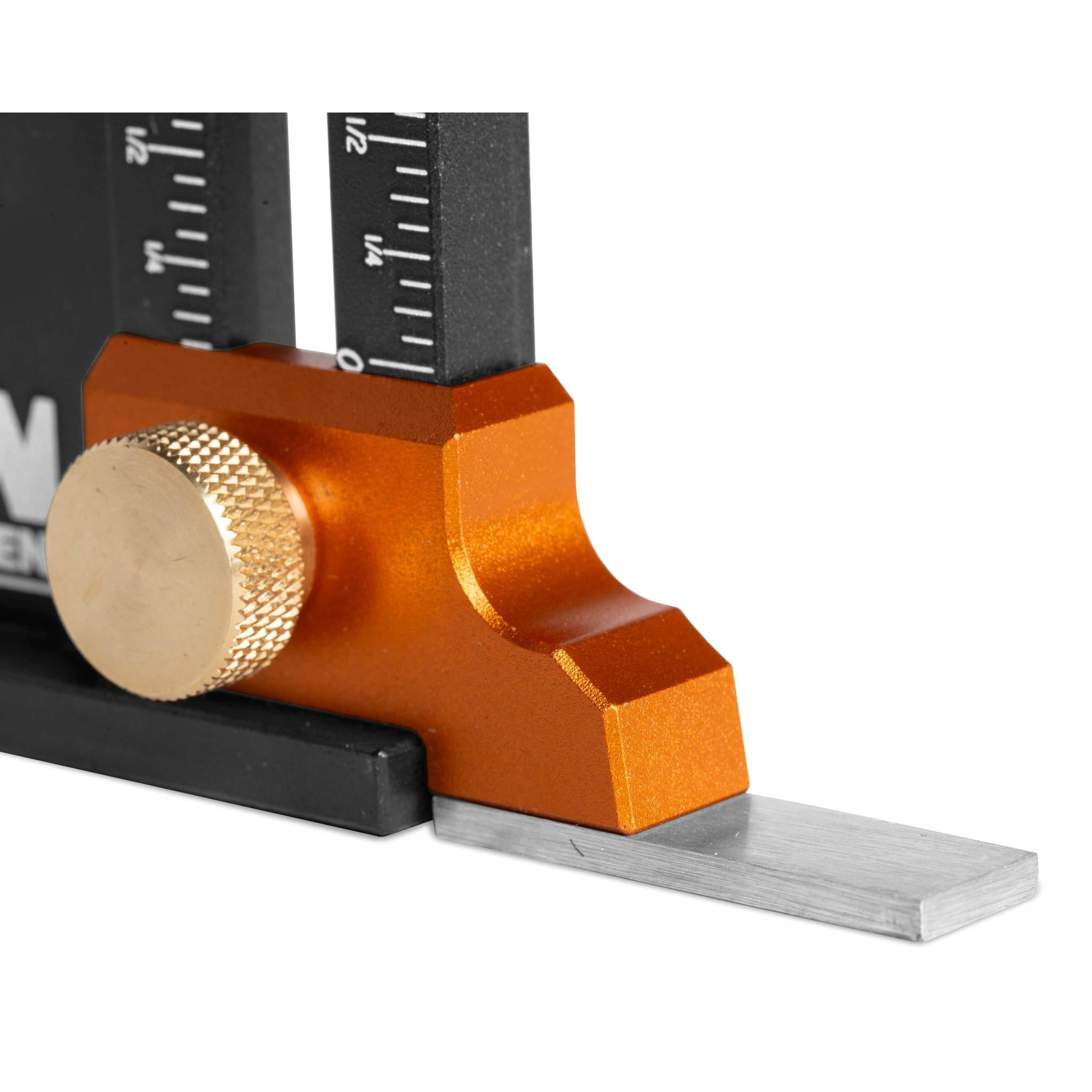 WEN 2-Inch Dual-Scale Tool Setup and Height Gauge for Band Saws, Table Saws, Router Tables, and Woodworking Equipment (ME522G)