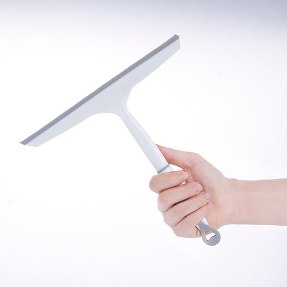HOOWIFFY Shower Squeegee for Shower Doors Window Wiper Silicone for Cleaning 1Pack