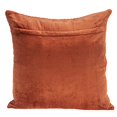 thumbnail image 2 of Parkland Collection PILL21345P Aleta Transitional Burnt Orange Square Throw Pillow, 2 of 6