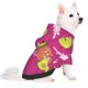 thumbnail image 2 of Balery Pink Green Avocado Sudadera con Capucha para Perros Pequeños – Ropa para Mascotas, Disfraz para Perros y Gatos, Ideal para Fiestas y Cosplay-Small, 2 of 7