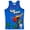Blue (#14 Smith), variant on The Fresh Prince of Bell Air Will Smith Men's Headgear Classics Basketball Jersey (X-Large, Green (Spray Paint))