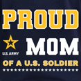 thumbnail image 3 of CafePress - Proud Mom Of A Soldier White And Gold Long Sleeve T Shirt - Women's Long Sleeve Graphic Tee Casual Fit, 3 of 4