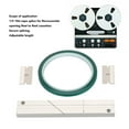 thumbnail image 3 of 1/4 10 Inch Tape Splicing Set, Secure Splicing Precise Size Tape Splicing Block Leader Tape Easy Installation  for Universal Tape and Reel Recorders, 3 of 7