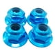 thumbnail image 1 of Tuerca de bloqueo de rueda Vogacara 4 piezas para WLtoys K949 1/10 Aleación de aluminio Azul, 1 of 6