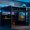 Black+Blue, variant on Full Size Gaming Loft Bed with Integrated Desk and Lights, Modern Wooden Bed Frame with Desk and Built-in Charging Station, Black+Blue