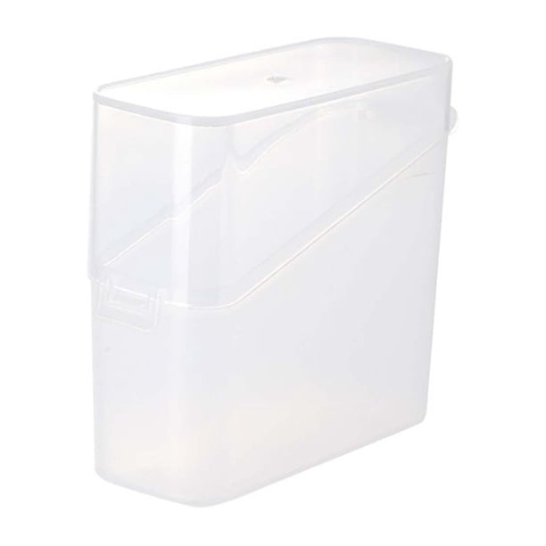 Caja de almacenamiento de alimentos Infidev para queso, café y bolsitas de té. Recipiente hermético multifunción con tapa con cierre. Solución para organizar la cocina que ahorra espacio. Mantiene