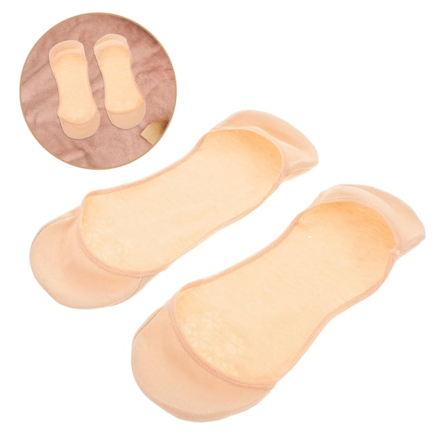 Phenofice 1Par Calcetines No Show Para Mujer Beige Con De Transpirable Y Antideslizantes