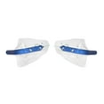 thumbnail image 3 of jiaping 2x Handlebar Wind Deflector Universal Wind Motorbike Hand Protector Clear and Blue, 3 of 9