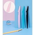 thumbnail image 4 of 4 Pcs Foldable Eyebrow Razor and Face Razors for Women, Eyebrow Shapers Razors Shavers, 4 of 5