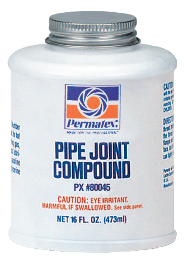 Permatex Pipe Joint Compounds, 16 oz Bottle, Black