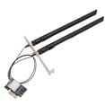 thumbnail image 3 of 5G  Card, 2.4G 5G 867Mbps Dual Band PCIe WiFi Adapter Card For Win System Computer, 802.11AC BT4.1 Plug And Play, 3 of 8