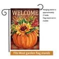 thumbnail image 3 of Injueey Bandera de jardín de bienvenida de otoño 2022, bandera de patio de Acción de Gracias Vertical de gato de calabaza de granja, decoraciones de Kits de decoración para fiestas Injueey HA007467-00, 3 of 6