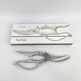 thumbnail image 2 of ToolTidy Scissors,Heavy Duty Kitchen Shears, Poultry Scissors - Professional Chicken Cutter for Spatchcocking, Multi-Purpose Kitchen Scissors (Silver), 2 of 11