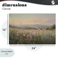 thumbnail image 4 of Stupell Industries Transitional Tranquil Meadow At Dawn Canvas Art, 24 x 16, by Petals Prints Design, 4 of 8