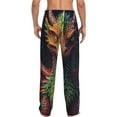 thumbnail image 7 of Salouo Whimsical Dragon Color Cool Print Pajama Pants for Men, Lounge Pants Elastic Waistband Casual Men's sleepwear Loungewear Sleep Pajama Pant -Small, 7 of 7