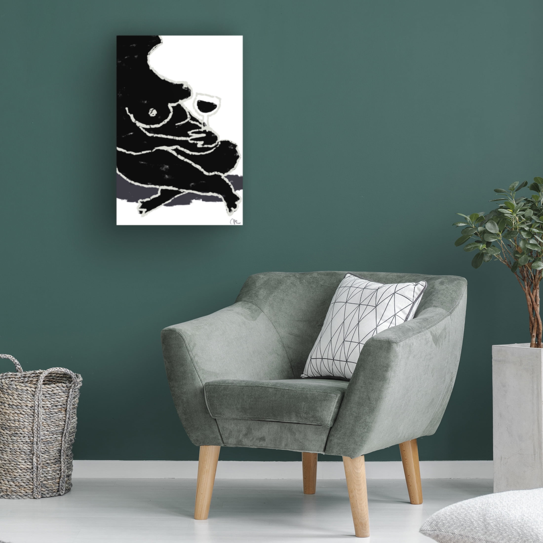 Pictufy Studio II 'A Break' Canvas Art - 30 x 47 Inches
