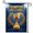 A, variant on XaaKee Garden Flags, Champion Goal Award Prize Garden Flag, Double-sided High-quality White Linen Yard Flags For Outside, Victory Celebration Decor 12x18Inch
