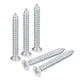 thumbnail image 1 of Tornillos blancos ST3.5x30mm, tornillos autoperforantes, paquete de 50, tornillos de cabeza plana Phillips para trabajar la madera, 1 of 5