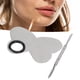 thumbnail image 3 of Paleta de mezcla de maquillaje paleta de mezcla de cosméticos portátil de acero inoxidable resistente a la corrosión para uso diario para maquilladores ANGGREK Otros, 3 of 8