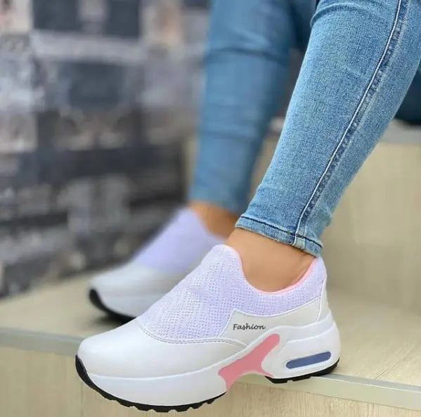 Women's Breathable Casual Shoes Sport Fashion Woven Shoes For Women Swing Shoes 