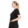 thumbnail image 3 of HEAL+WEAR Womens Stretch V-Neck Scrub Top 4-Way Stretch Lightweight Medical Uniform Shirt, 3 of 8