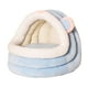 thumbnail image 2 of Bonita cama para gatos con base antideslizante, lavable, cómoda y cálida tienda de campaña para mascotas, cueva para perros y gatos Azul, 2 of 7