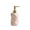 Pink, variant on Simple Ceramic Lotion Pump Bottle 300ml Bathroom Shower Gel Soap Dispenser