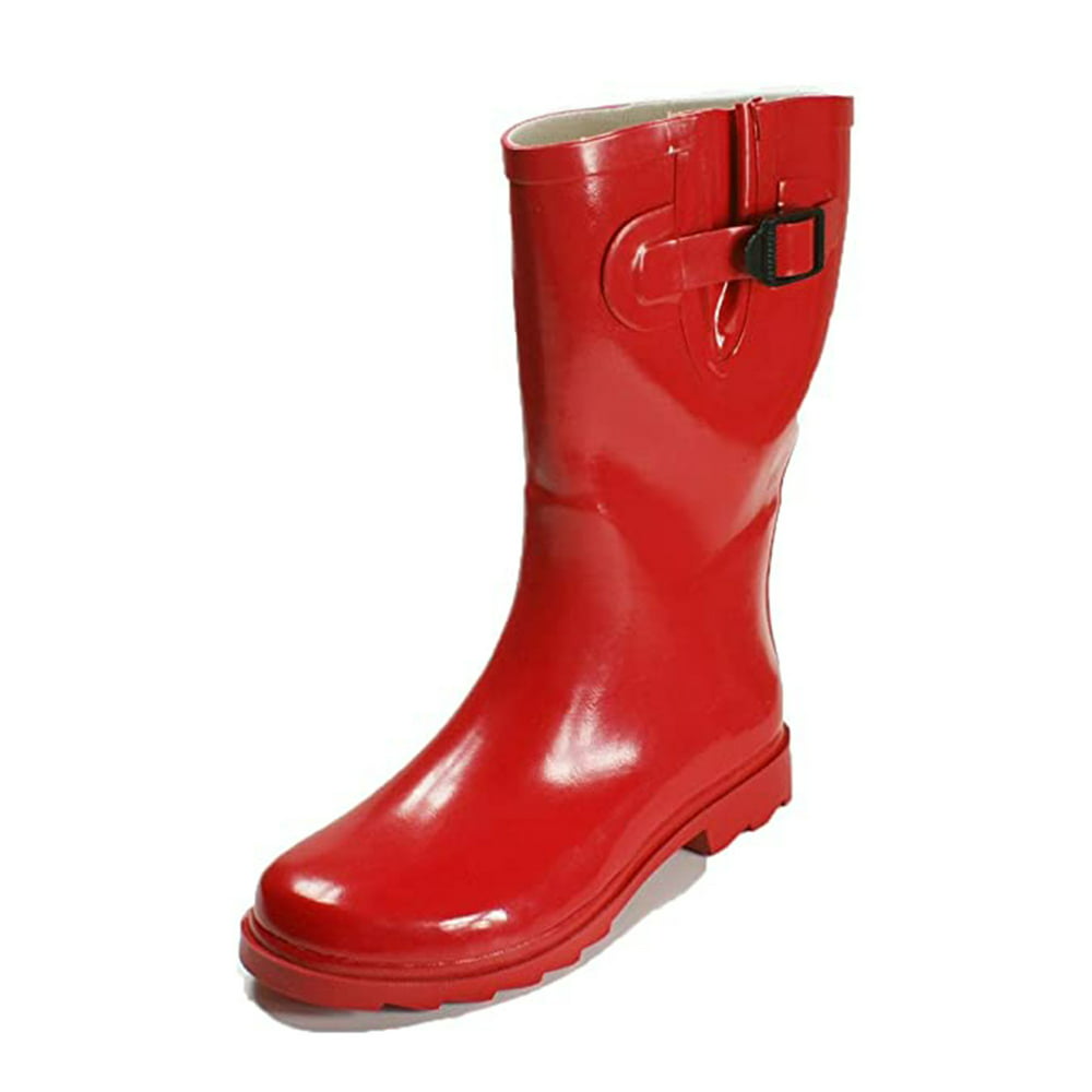 Tanleewa - Non-slip Rubber Rain Boots for Women Waterproof Rain Shoes ...