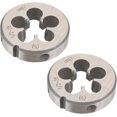 thumbnail image 1 of HUGFEGWE 2pcs 1/2-28 Round Die, Machine Thread Right Hand Threading Die, Alloy Tool Steel CJB91-23411, 1 of 6