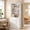 White-A(3 Drawers), variant on RichYa 71'' Tall Bookcase with 3 Drawers, 3-Tier Open Display Bookshelves, Freestanding Storage Cabinet for Home Office,Living Room,White