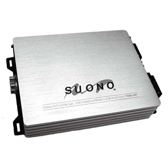 Suono 100.4F 4 Channel Full Range Class D Power Car Amplifier 100 watts