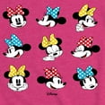 thumbnail image 3 of Disney - Mickey & Friends - Minnie Mouse - All the Expressions of Minnie - Toddler And Youth Girls Short Sleeve Graphic T-Shirt, 3 of 5