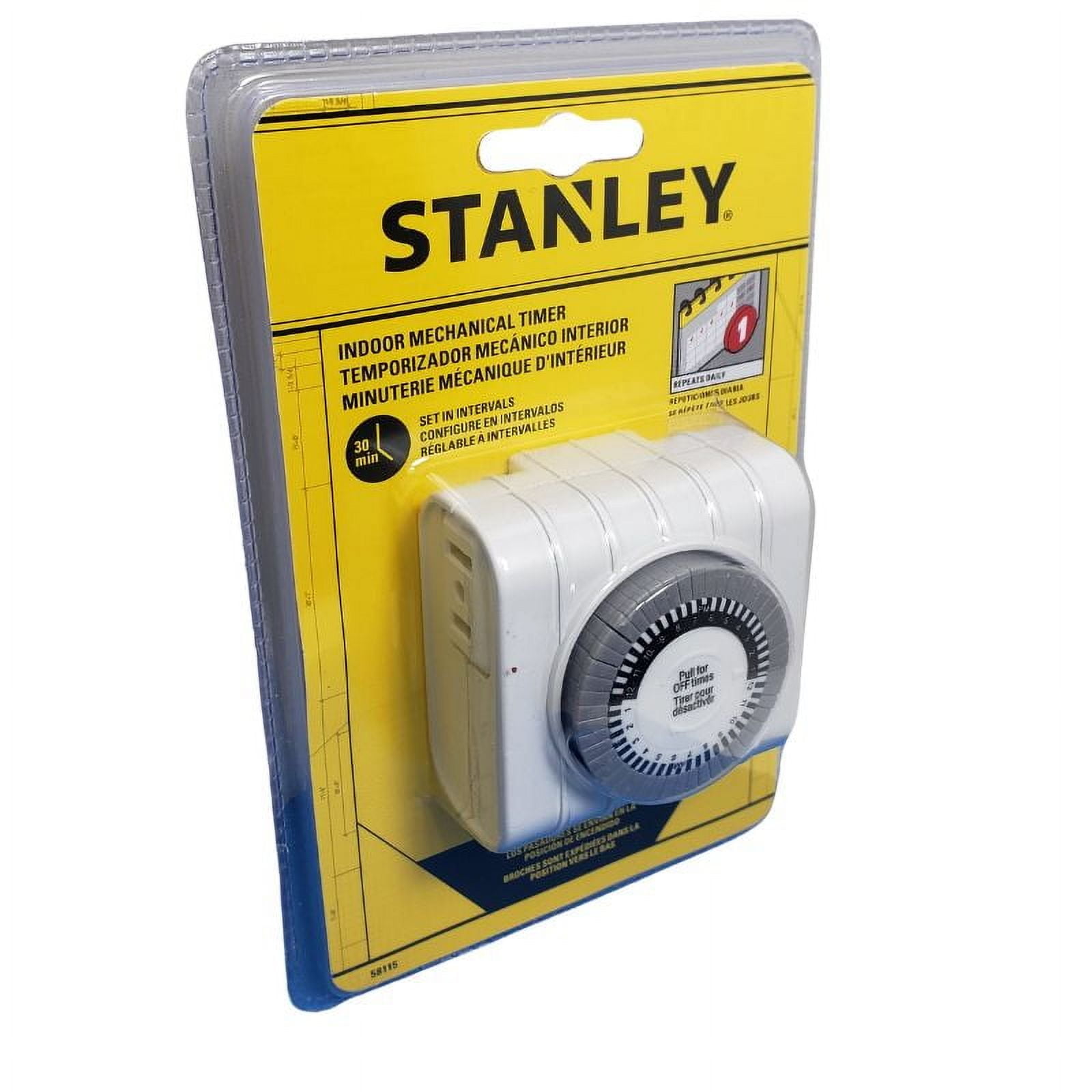 INDOOR MECH TIMER - FRENCH F-STANLEY MINUTERIE INT