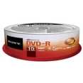 thumbnail image 1 of Husillo Sony para DVD-R, paquete de 15 unidades, velocidad de escritura 16x, 2 horas de grabación, 1 of 1