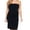 BLACK, variant on FashionMille Women's Casual Basic Slim Fit Sleeveless Tube Sexy Strapless Bodycon Midi Dress