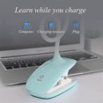 thumbnail image 2 of Led Clip-on Reading Lamp Dimmable Eye Protection Table Lamp A, 2 of 5