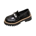 thumbnail image 2 of Miluxas Women's Casual Slip On Loafers Round Toe Low Heel Dress Shoes Comfortable Everyday Wear for Spring Summer Black 7.5(40), 2 of 9