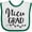 White and Green, variant on Inktastic Nicu Graduate Baby Boys or Girls Baby Bib