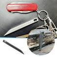 Linjieee Key Rings with Clip Heavy Duty Keychain Prybar EDC Pry Bar For