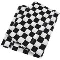 thumbnail image 2 of Plastic Tablecloths for Rectangle Tables - Premium Heavy-Duty Disposable Plastic Table Cover for Birthday - Easy to Clean 54x108 Black and White Check, 2 of 4