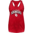 thumbnail image 2 of Women's Fanatics Crimson Oklahoma Sooners Plus Size Arch Tank Top, 2 of 3