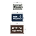 thumbnail image 5 of Signs ByLITA Classic Framed Wifi Password Sign (Ivory/Dark Brown) - Medium, 5 of 6