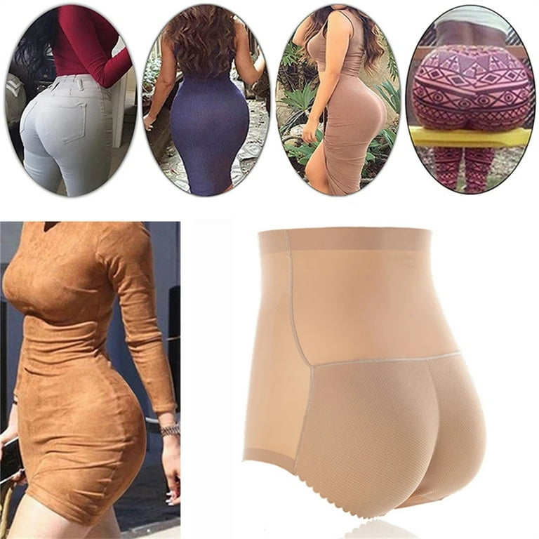 Zukuco Women Padded Butt Lifter Panties Hip Enhancer Shapewear Body Shaper  Panties Underwear 