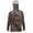 Zebra Leopard Print, variant on SEANATIVE Men's Sun Hoodie for Fishing, Long Sleeve Shirt UV Protection Cooling Full Coverage Fishing Pullover Top with Built-in Face Mask, S, Deer Cross Moon Forest Pattern Blue Black